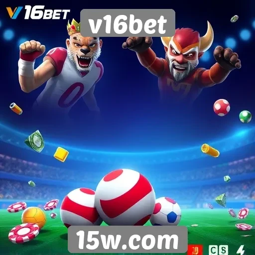 Variedade de jogos disponíveis no v16bet